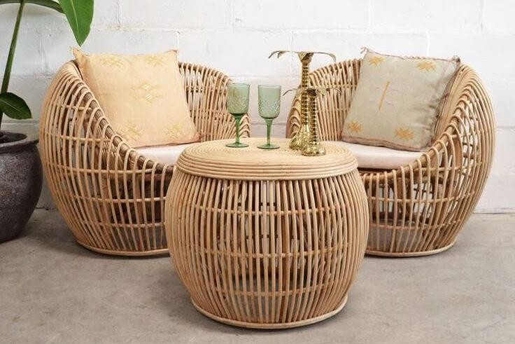 bamboo chairs